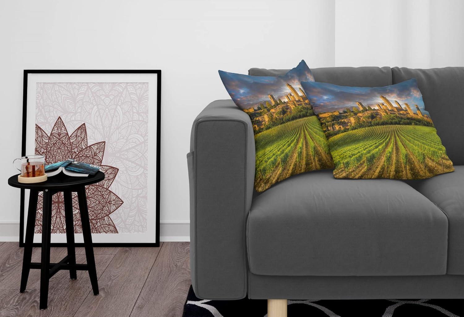 imageAmbesonne Western Decorative Throw Pillow Case Pack of 2 Traditional Rodeo Cowboy Hat and Cowgirl Boots Retro Grunge Background Art Photo Couch Bedroom Living Room Cushion Cover 20 Brown BlackApricot Green