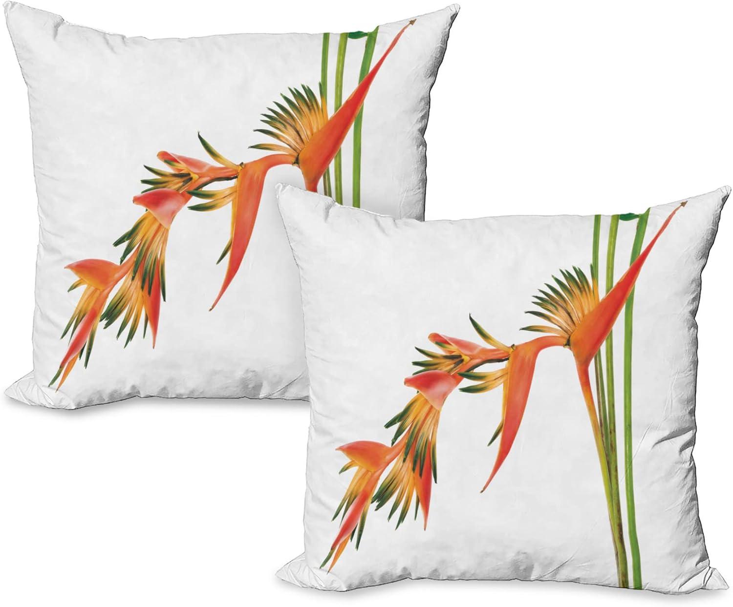 imageAmbesonne Western Decorative Throw Pillow Case Pack of 2 Traditional Rodeo Cowboy Hat and Cowgirl Boots Retro Grunge Background Art Photo Couch Bedroom Living Room Cushion Cover 20 Brown BlackOrange Green