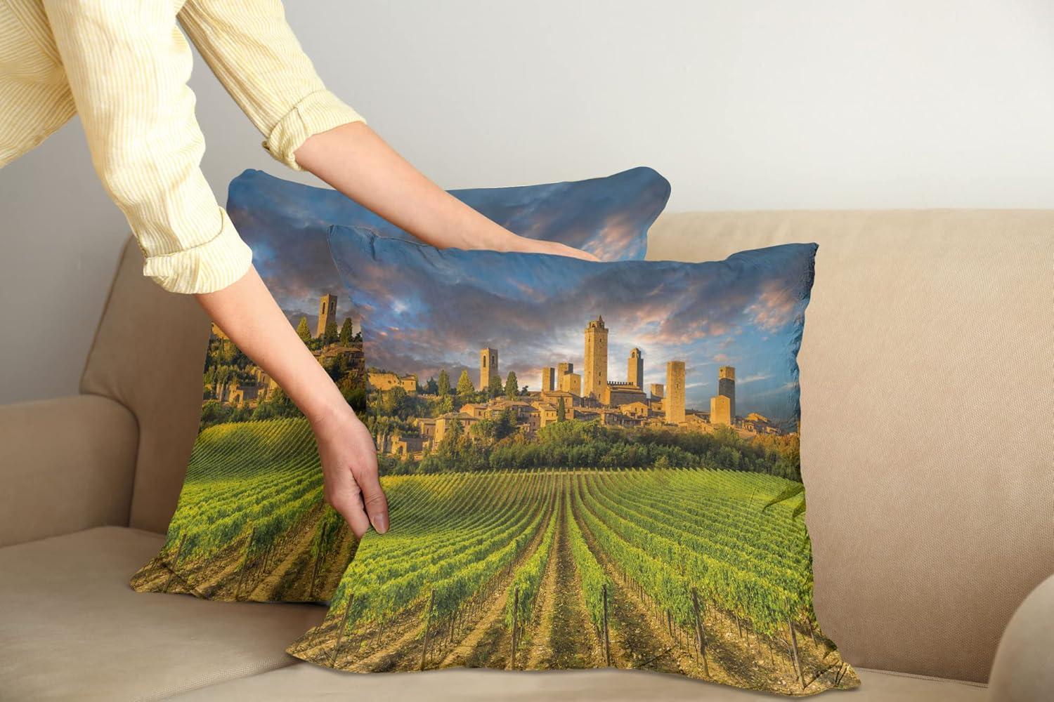 imageAmbesonne Western Decorative Throw Pillow Case Pack of 2 Traditional Rodeo Cowboy Hat and Cowgirl Boots Retro Grunge Background Art Photo Couch Bedroom Living Room Cushion Cover 20 Brown BlackApricot Green