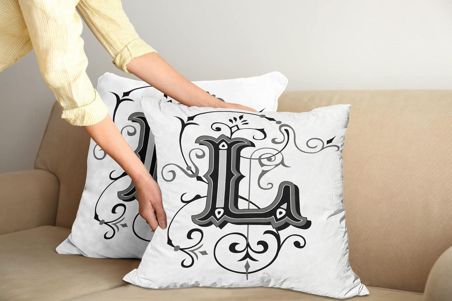 imageAmbesonne Western Decorative Throw Pillow Case Pack of 2 Traditional Rodeo Cowboy Hat and Cowgirl Boots Retro Grunge Background Art Photo Couch Bedroom Living Room Cushion Cover 20 Brown BlackBluegrey Coral