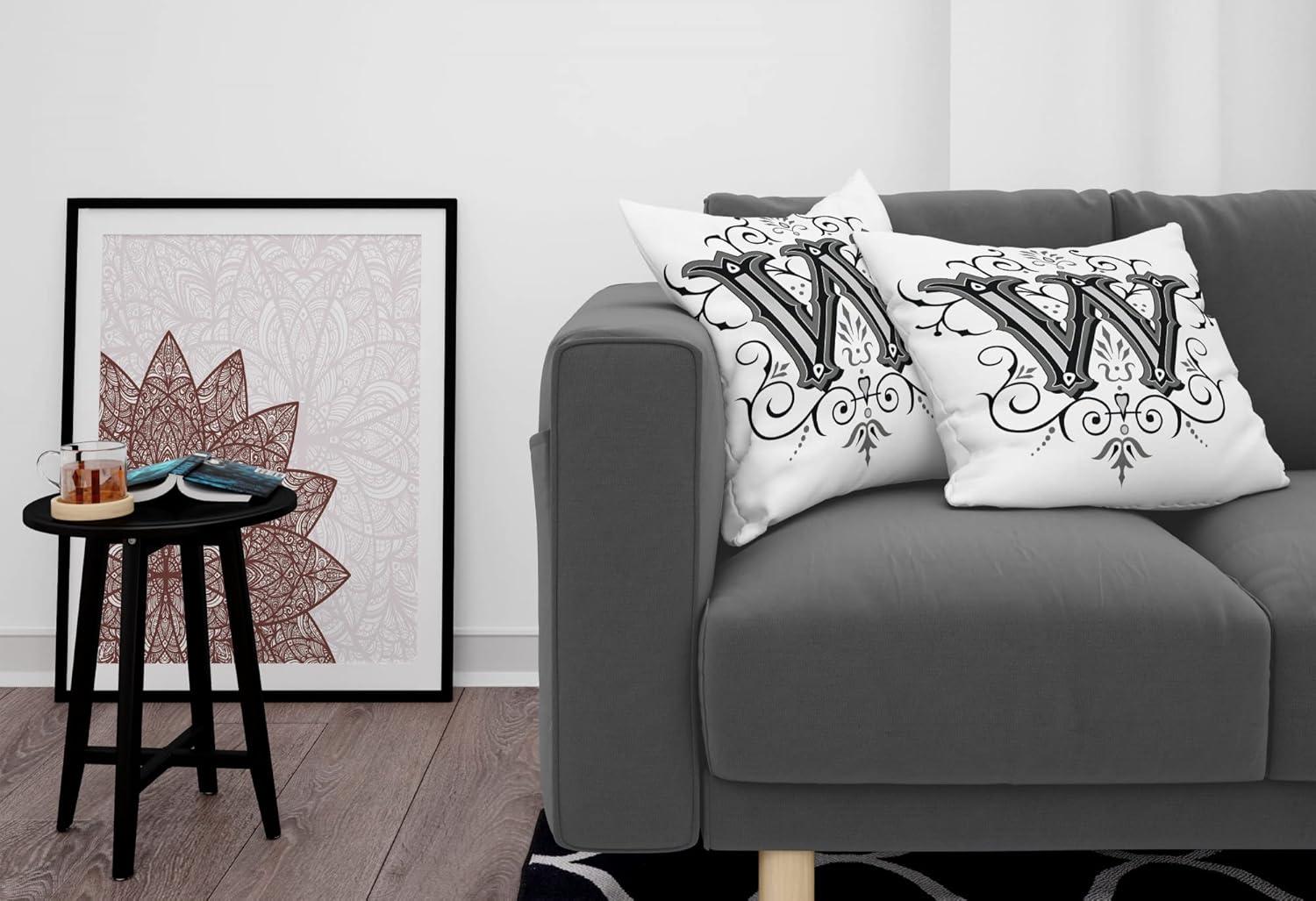 imageAmbesonne Western Decorative Throw Pillow Case Pack of 2 Traditional Rodeo Cowboy Hat and Cowgirl Boots Retro Grunge Background Art Photo Couch Bedroom Living Room Cushion Cover 20 Brown BlackWhite and Black