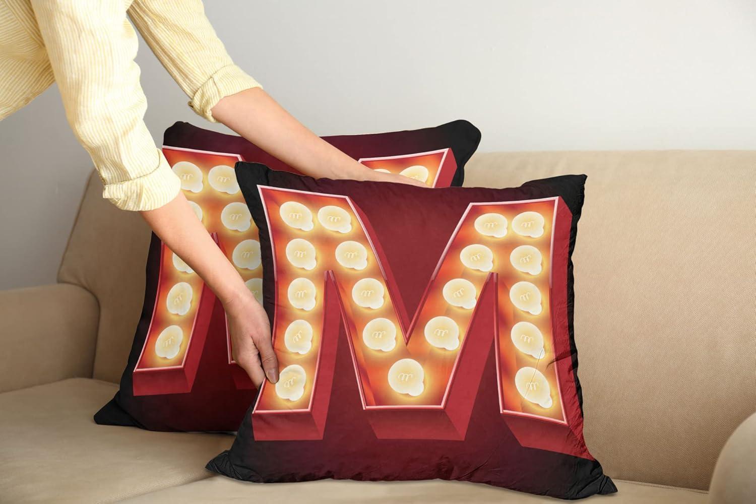 imageAmbesonne Western Decorative Throw Pillow Case Pack of 2 Traditional Rodeo Cowboy Hat and Cowgirl Boots Retro Grunge Background Art Photo Couch Bedroom Living Room Cushion Cover 20 Brown BlackVermilion Yellow