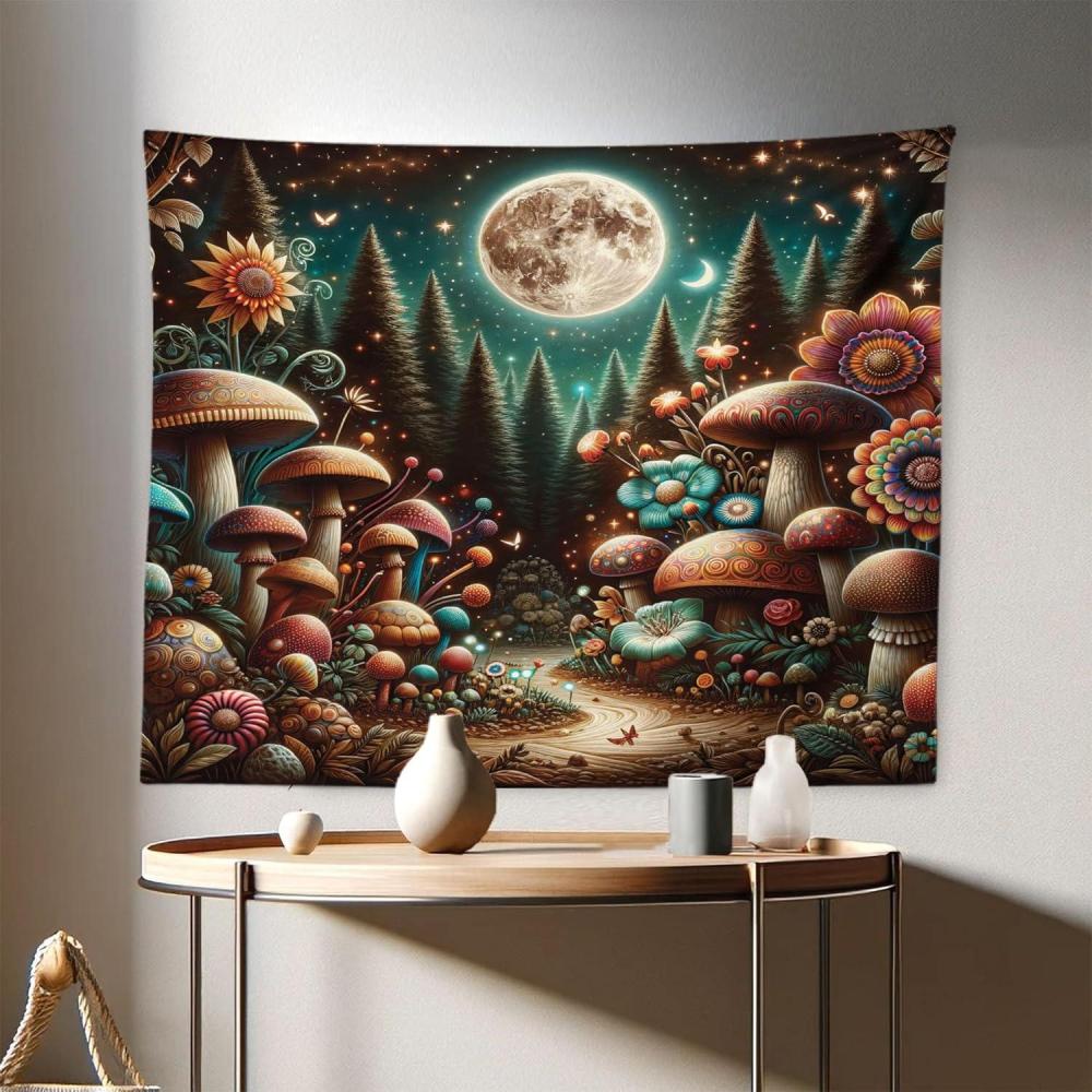 imageAmbesonne Antique Tapestry Old World Map Texture Nostalgic Plan Atlas Trace of Life Wide Wall Hanging for Bedroom Living Room Dorm 60 X 40 Khaki BeigeDark Teal Purple Orange