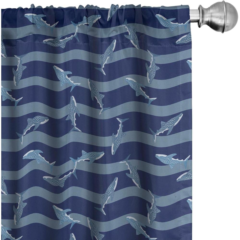 imageAmbesonne Giraffe Curtains Animal Print with African Tree Cartoon Concept Nature Art on Neutral Stripes Window Treatments 2 Panel Set for Living Room Bedroom Pair of 28 x 63 Green Camel TanIndigo and Slate Blue
