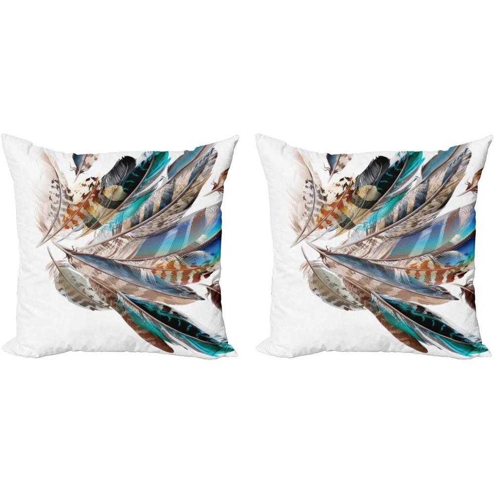 imageAmbesonne Western Decorative Throw Pillow Case Pack of 2 Traditional Rodeo Cowboy Hat and Cowgirl Boots Retro Grunge Background Art Photo Couch Bedroom Living Room Cushion Cover 20 Brown BlackTeal Brown