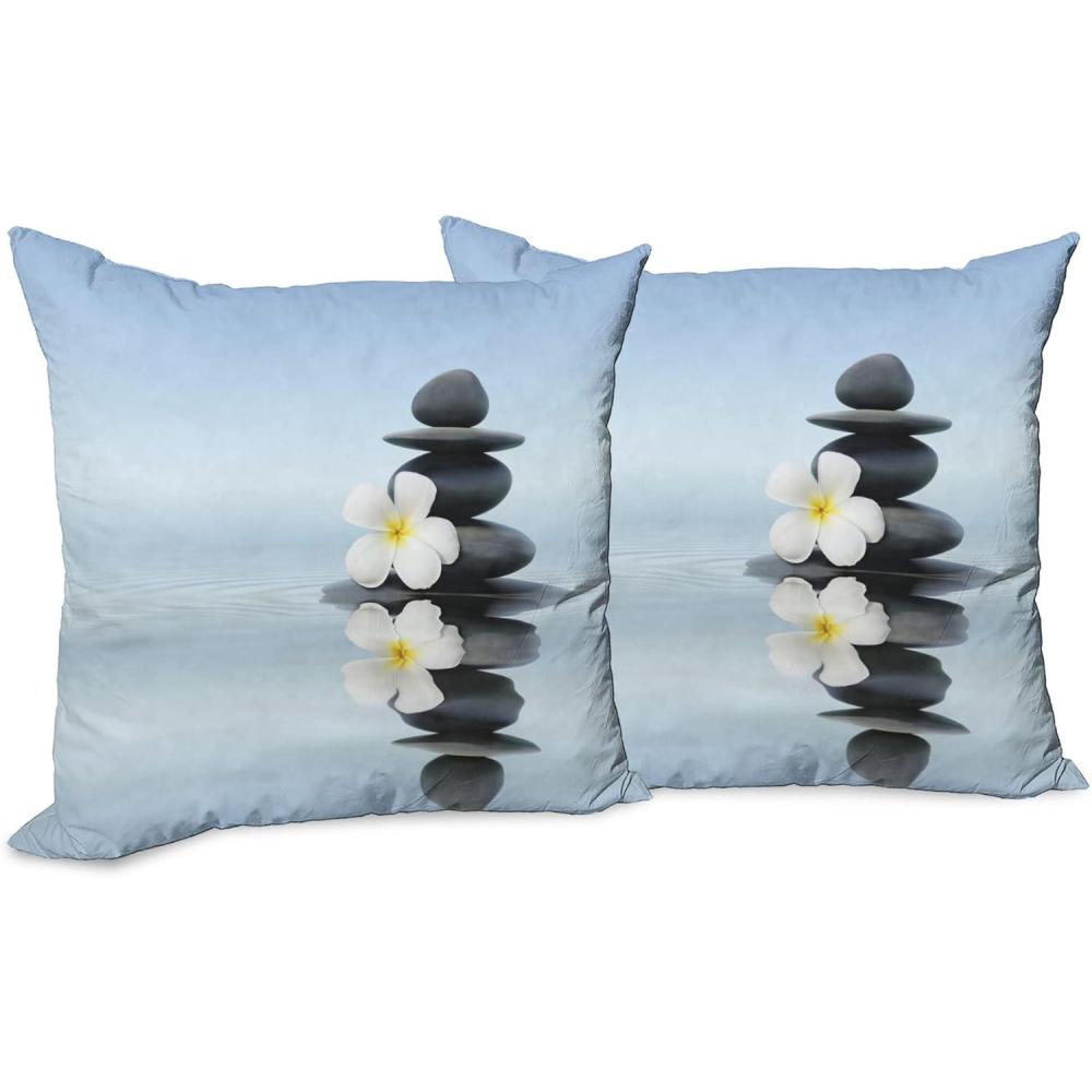 imageAmbesonne Western Decorative Throw Pillow Case Pack of 2 Traditional Rodeo Cowboy Hat and Cowgirl Boots Retro Grunge Background Art Photo Couch Bedroom Living Room Cushion Cover 20 Brown BlackBlack and White