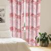 Ambesonne Abstract Modern Art Curtains, Scribble Look Boho Silhouettes Neutral Inspired Forms, Window Treatments 2 Panel Set for Living Room Bedroom, Pair of – 28″ x 84″, Pale Lavender and Off White(Pale Ruby Rose Blush)