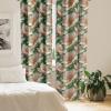 Ambesonne Abstract Modern Art Curtains, Scribble Look Boho Silhouettes Neutral Inspired Forms, Window Treatments 2 Panel Set for Living Room Bedroom, Pair of – 28″ x 84″, Pale Lavender and Off White(Pale Rose and Fern Green)