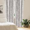 Ambesonne Abstract Modern Art Curtains, Scribble Look Boho Silhouettes Neutral Inspired Forms, Window Treatments 2 Panel Set for Living Room Bedroom, Pair of – 28″ x 84″, Pale Lavender and Off White(Pale Lavender and Off White)