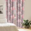 Ambesonne Abstract Modern Art Curtains, Scribble Look Boho Silhouettes Neutral Inspired Forms, Window Treatments 2 Panel Set for Living Room Bedroom, Pair of – 28″ x 84″, Pale Lavender and Off White(Pale Grey and Pastel Pink)