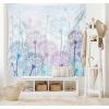 Ambesonne Antique Tapestry, Old World Map Texture Nostalgic Plan Atlas Trace of Life, Wide Wall Hanging for Bedroom Living Room Dorm, 60″ X 40″, Khaki Beige(Pale Blue Violet Pink)