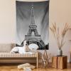 Ambesonne Antique Tapestry, Old World Map Texture Nostalgic Plan Atlas Trace of Life, Wide Wall Hanging for Bedroom Living Room Dorm, 60″ X 40″, Khaki Beige(Grey)
