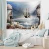Ambesonne Antique Tapestry, Old World Map Texture Nostalgic Plan Atlas Trace of Life, Wide Wall Hanging for Bedroom Living Room Dorm, 60″ X 40″, Khaki Beige(Pale Muave Beige)