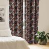 Ambesonne Earthy Curtains, Old Weathered Cracked Tree Trunk Look Artwork Modern Minimal Neutral Print, Window Treatments 2 Panel Set for Living Room Bedroom, Pair of – 28″ x 95″, Brown Beige and Grey(Chestnut Brown Taupe Grey)