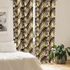 Ambesonne Earthy Curtains, Old Weathered Cracked Tree Trunk Look Artwork Modern Minimal Neutral Print, Window Treatments 2 Panel Set for Living Room Bedroom, Pair of – 28″ x 95″, Brown Beige and Grey(Chocolate Mustard Taupe)