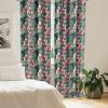 Ambesonne Earthy Curtains, Old Weathered Cracked Tree Trunk Look Artwork Modern Minimal Neutral Print, Window Treatments 2 Panel Set for Living Room Bedroom, Pair of – 28″ x 95″, Brown Beige and Grey(Teal Rose and Pink)