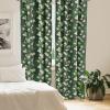 Ambesonne Earthy Curtains, Old Weathered Cracked Tree Trunk Look Artwork Modern Minimal Neutral Print, Window Treatments 2 Panel Set for Living Room Bedroom, Pair of – 28″ x 95″, Brown Beige and Grey(Forest Green Marigold)