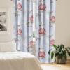 Ambesonne Garden Scene Curtains, Springtime Vibes Neutral Colors Boho Flowers Vintage Autumn Print, Window Treatments 2 Panel Set for Living Room Bedroom, Pair of – 28″ x 84″, Pale Khaki White Camel(Pale Sky Blue Pale Maroon)
