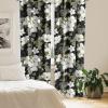 Ambesonne Garden Scene Curtains, Springtime Vibes Neutral Colors Boho Flowers Vintage Autumn Print, Window Treatments 2 Panel Set for Living Room Bedroom, Pair of – 28″ x 84″, Pale Khaki White Camel(White Pale Olive Green)