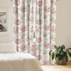 Ambesonne Garden Scene Curtains, Springtime Vibes Neutral Colors Boho Flowers Vintage Autumn Print, Window Treatments 2 Panel Set for Living Room Bedroom, Pair of – 28″ x 84″, Pale Khaki White Camel(Cream Pale Pink Blush)