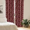Ambesonne Giraffe Curtains, Animal Print with African Tree Cartoon Concept Nature Art on Neutral Stripes, Window Treatments 2 Panel Set for Living Room Bedroom, Pair of – 28″ x 63″, Green Camel Tan(Burgundy Mustard and Green)