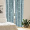 Ambesonne Giraffe Curtains, Animal Print with African Tree Cartoon Concept Nature Art on Neutral Stripes, Window Treatments 2 Panel Set for Living Room Bedroom, Pair of – 28″ x 63″, Green Camel Tan(Cadet Blue White)