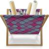 Ambesonne I Love You Magazine and Book Holder, Romance Pattern with Heart Forms and Love Words Valentines Couples Theme, Floor Rack Decor for Interior of Home & Office, 22″ x 19″, Magenta Dark Grey(Aqua Magenta Violet)