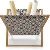 Ambesonne I Love You Magazine and Book Holder, Romance Pattern with Heart Forms and Love Words Valentines Couples Theme, Floor Rack Decor for Interior of Home & Office, 22″ x 19″, Magenta Dark Grey(Sepia Ruby Dark Blue)