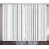 Ambesonne Rustic Curtains, Stone Wall of Dated Closed Barn Gothic Medieval European Urban City Town Scenery, Living Room Bedroom Window Drapes 2 Panel Set, 108″ X 90″, Grey Blue(Grey White)