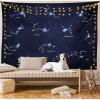 Dark Blue White