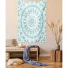 Sea Green White