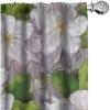 Ambesonne Garden Scene Curtains, Springtime Vibes Neutral Colors Boho Flowers Vintage Autumn Print, Window Treatments 2 Panel Set for Living Room Bedroom, Pair of – 28″ x 84″, Pale Khaki White Camel(Fern Green Pale Grey)