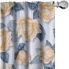 Ambesonne Garden Scene Curtains, Springtime Vibes Neutral Colors Boho Flowers Vintage Autumn Print, Window Treatments 2 Panel Set for Living Room Bedroom, Pair of – 28″ x 84″, Pale Khaki White Camel(Pale Sky Blue Pale Orange)