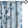 Ambesonne Garden Scene Curtains, Springtime Vibes Neutral Colors Boho Flowers Vintage Autumn Print, Window Treatments 2 Panel Set for Living Room Bedroom, Pair of – 28″ x 84″, Pale Khaki White Camel(Pale Blue Blue Grey)