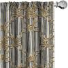 Ambesonne Garden Scene Curtains, Springtime Vibes Neutral Colors Boho Flowers Vintage Autumn Print, Window Treatments 2 Panel Set for Living Room Bedroom, Pair of – 28″ x 84″, Pale Khaki White Camel(Dark Mustard Amber)