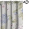 Ambesonne Garden Scene Curtains, Springtime Vibes Neutral Colors Boho Flowers Vintage Autumn Print, Window Treatments 2 Panel Set for Living Room Bedroom, Pair of – 28″ x 84″, Pale Khaki White Camel(Pistachio Green and Cream)