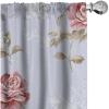 Ambesonne Garden Scene Curtains, Springtime Vibes Neutral Colors Boho Flowers Vintage Autumn Print, Window Treatments 2 Panel Set for Living Room Bedroom, Pair of – 28″ x 84″, Pale Khaki White Camel(Pale Sky Blue Pale Maroon)