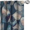 Ambesonne Garden Scene Curtains, Springtime Vibes Neutral Colors Boho Flowers Vintage Autumn Print, Window Treatments 2 Panel Set for Living Room Bedroom, Pair of – 28″ x 84″, Pale Khaki White Camel(Dark Sky Blue Dusk)