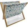 Blue Eggshell Black