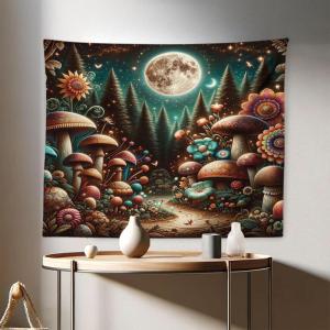 Ambesonne Antique Tapestry, Old World Map Texture Nostalgic Plan Atlas Trace of Life, Wide Wall Hanging for Bedroom Living Room Dorm, 60″ X 40″, Khaki Beige(Dark Teal Purple Orange)
