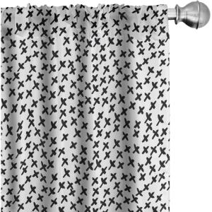 Ambesonne Giraffe Curtains, Animal Print with African Tree Cartoon Concept Nature Art on Neutral Stripes, Window Treatments 2 Panel Set for Living Room Bedroom, Pair of – 28″ x 63″, Green Camel Tan(White and Charcoal Grey)