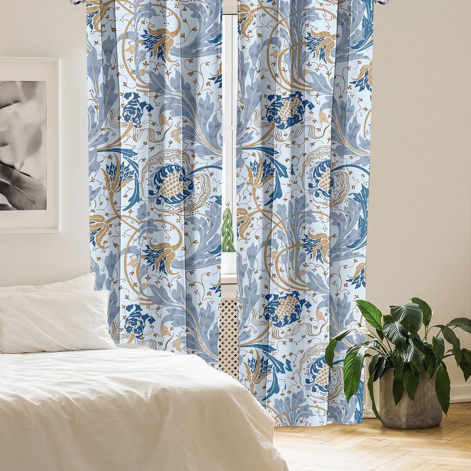 imageAmbesonne Ethnic Curtains Abstract Boho Vibe Oriental Rhombus Motifs Grunge Design with Neutral Colors Window Treatments 2 Panel Set for Living Room Bedroom Pair of 28 x 63 Seafoam PurplebluePurpleblue Dark Khaki
