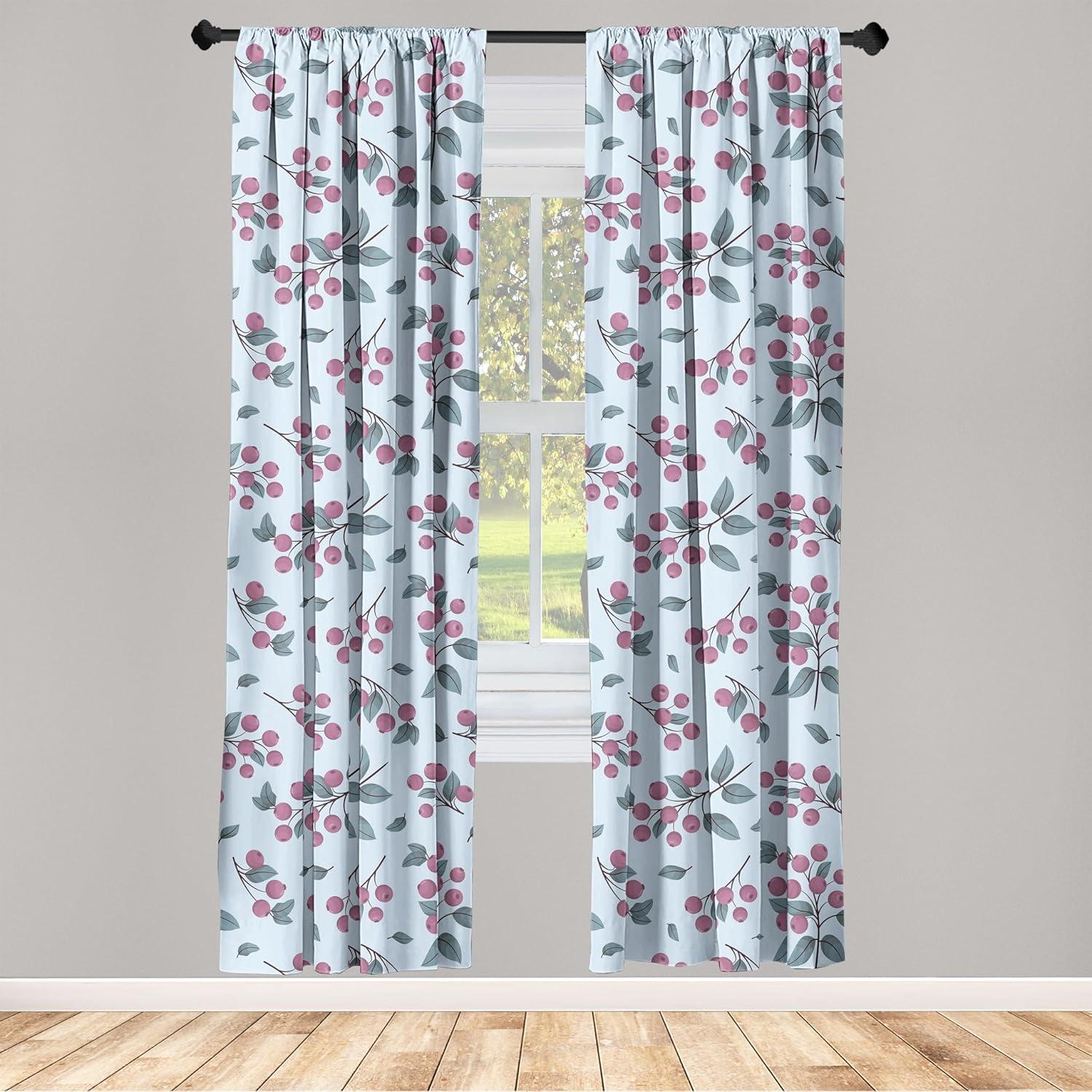 imageAmbesonne Ethnic Curtains Abstract Boho Vibe Oriental Rhombus Motifs Grunge Design with Neutral Colors Window Treatments 2 Panel Set for Living Room Bedroom Pair of 28 x 63 Seafoam PurpleblueBlue Dried Rose