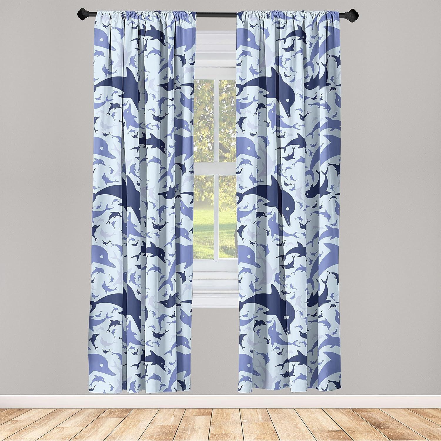 imageAmbesonne Garden Scene Curtains Soft Tones Flowers Boho Pattern Springtime Inspired Neutral Art Window Treatments 2 Panel Set for Living Room Bedroom Pair of 28 x 95 Lavender Blue Warm TaupeSoft Blue Blue Violet