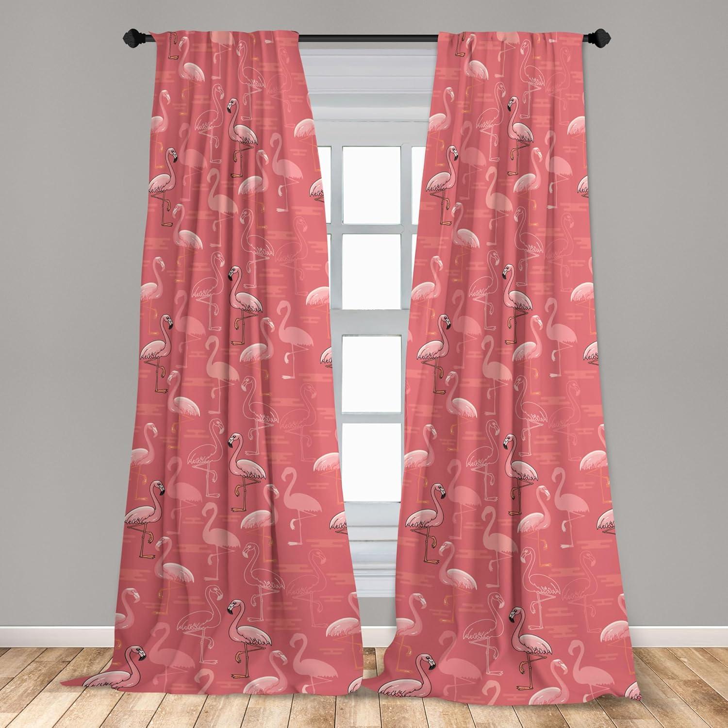 imageAmbesonne Garden Scene Curtains Soft Tones Flowers Boho Pattern Springtime Inspired Neutral Art Window Treatments 2 Panel Set for Living Room Bedroom Pair of 28 x 95 Lavender Blue Warm TaupePastel Pink Pale Pink