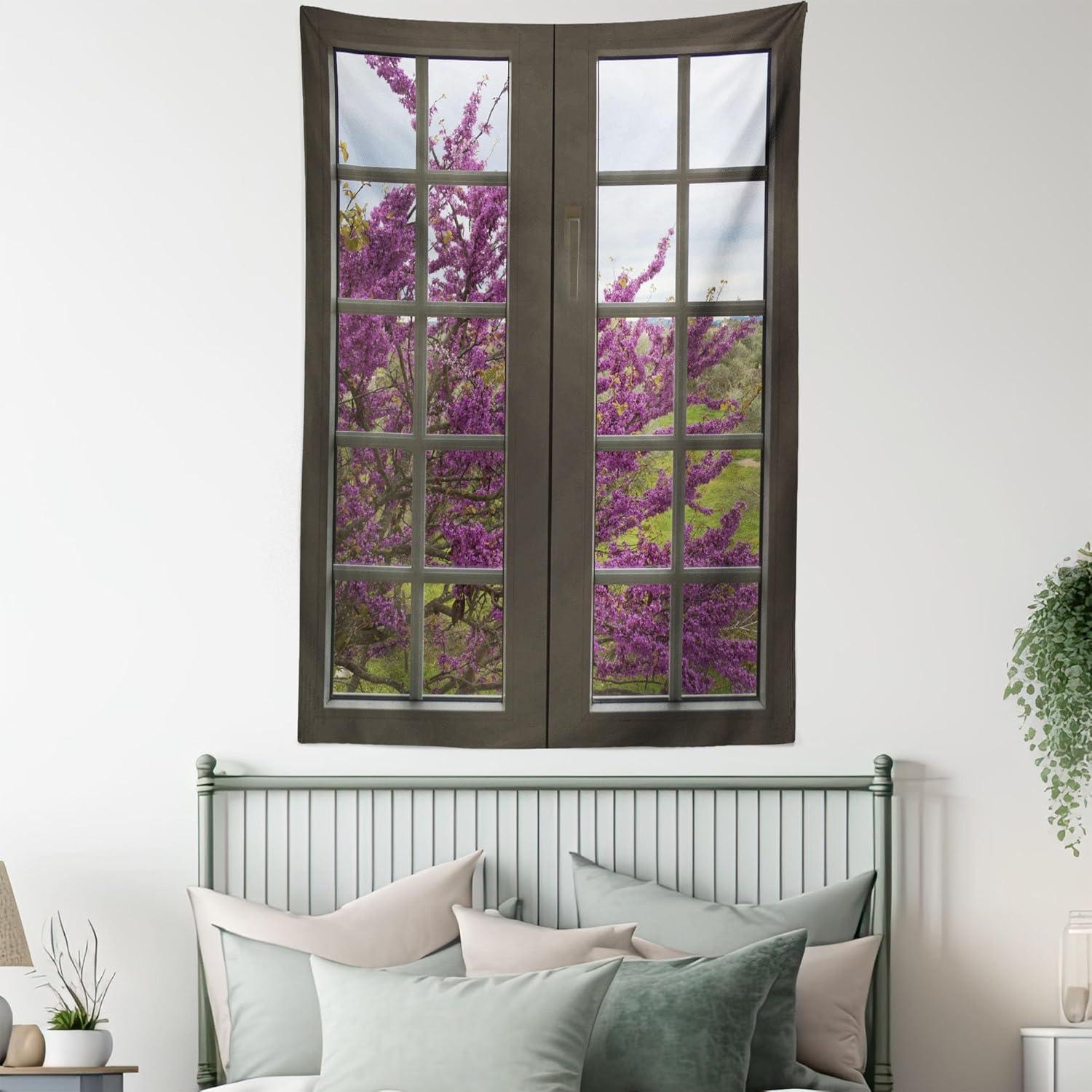imageAmbesonne Mint Tapestry Blurry Abstract Background Shady Pastel Toned Modern Watercolor Murky Image Wall Hanging for Bedroom Living Room Dorm Decor 60 X 80 Mint GreenLavender