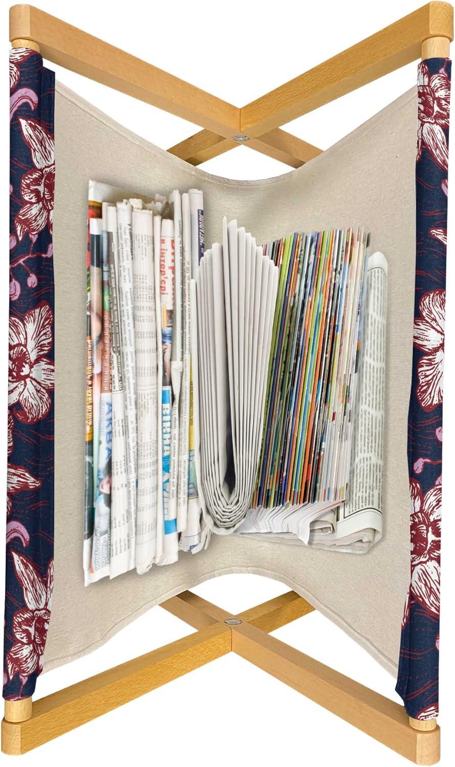 imageAmbesonne Romantic Magazine and Book Holder Valentines Day Pattern with Heart Shapes in Gradient Pastel Love Floor Rack Decor for Interior of Home amp Office 22 x 19 Coral Maroon and MagentaIndigo Dried Rose White