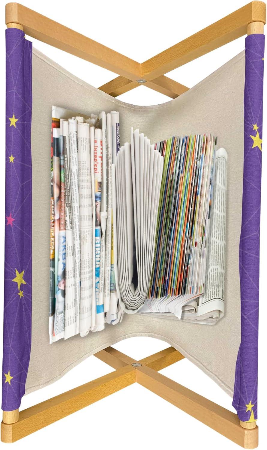 imageAmbesonne Romantic Magazine and Book Holder Valentines Day Pattern with Heart Shapes in Gradient Pastel Love Floor Rack Decor for Interior of Home amp Office 22 x 19 Coral Maroon and MagentaBlue Violet Pink Yellow