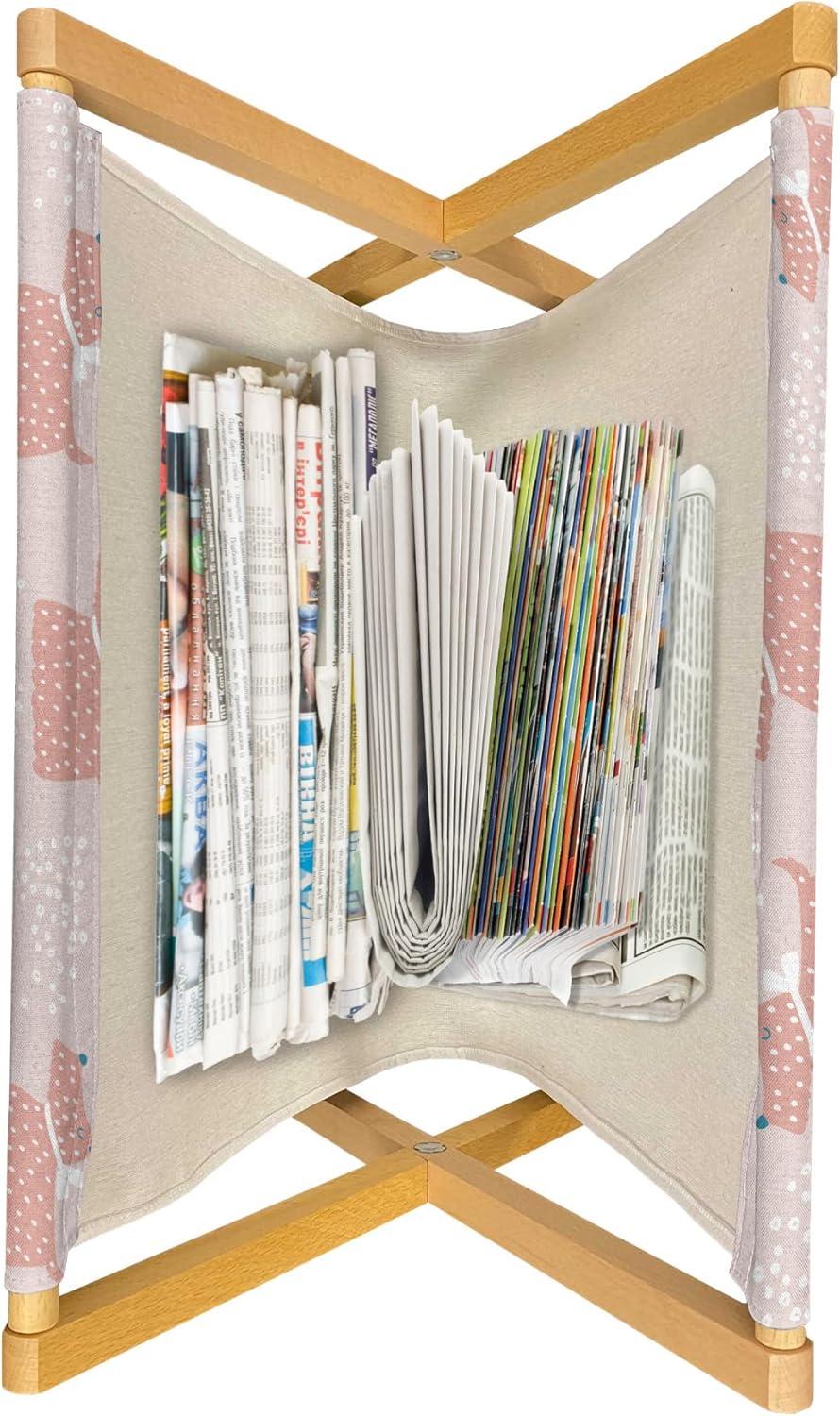 imageAmbesonne Rose Magazine and Book Holder Blossoming Romantic Valentines Day Themed Flowers Feminine Style Blooms Floor Rack Decor for Interior of Home amp Office 22 x 19 Magenta Peach and GreenDark Salmon White