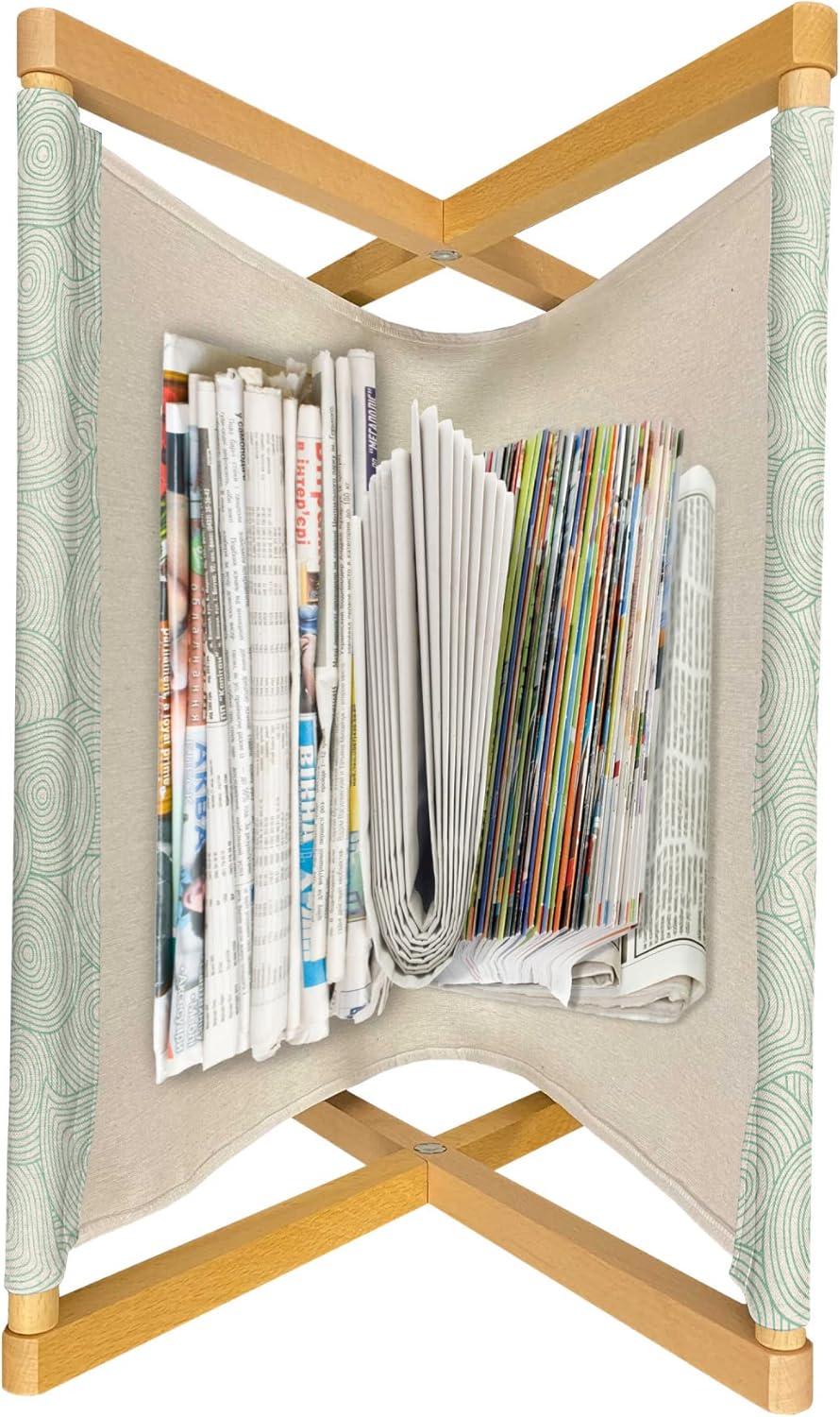 imageAmbesonne Rose Magazine and Book Holder Blossoming Romantic Valentines Day Themed Flowers Feminine Style Blooms Floor Rack Decor for Interior of Home amp Office 22 x 19 Magenta Peach and GreenSea Green Eggshell
